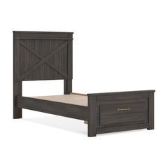 Vonitta Bay Twin Panel Platform Storage Bed