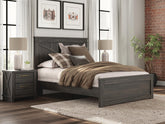 Diamond Furniture - Ashley Furniture - Vonitta Bay Queen Panel Bed - Queen Panel Bed - PCB2648B4