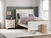 Diamond Furniture - Ashley Furniture - Willowton Full Panel Bed - Full Panel Bed - B267B17