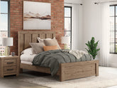 Diamond Furniture - Ashley Furniture - Oliandon Queen Panel Bed - Queen Panel Bed - PCB2844B2