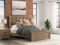 Diamond Furniture - Ashley Furniture - Oliandon Queen Panel Bed - Queen Panel Bed - PCB2844B2
