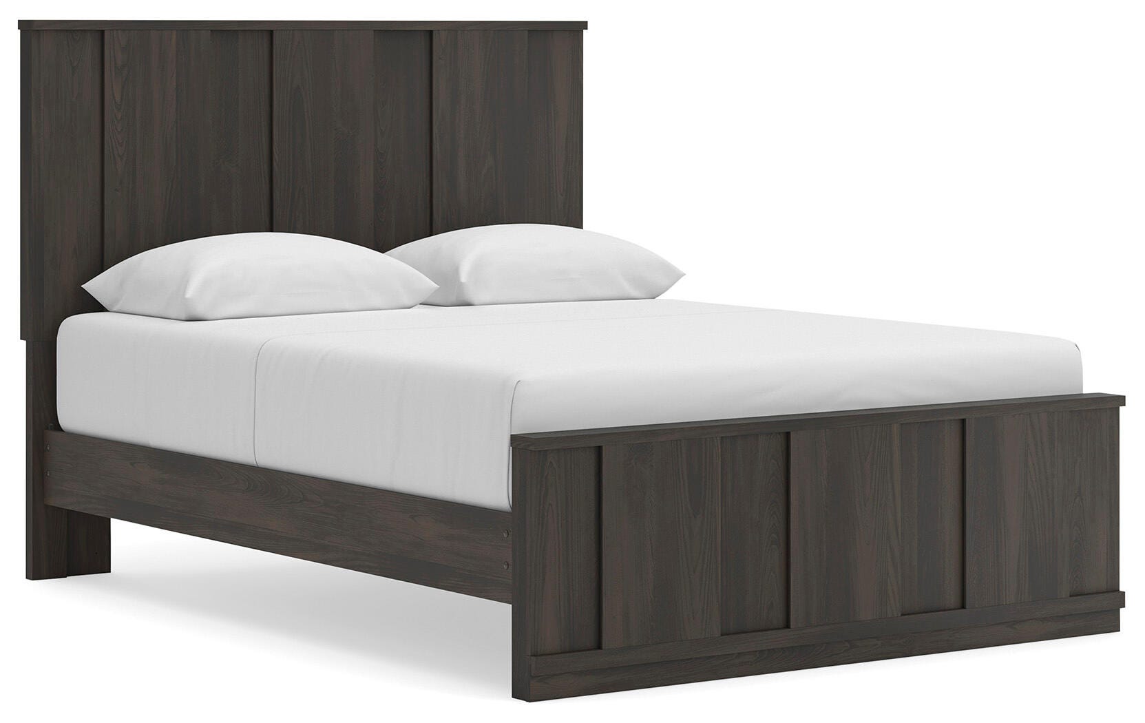 Diamond Furniture - Ashley Furniture - Shaehartin Queen Panel Platform Bed - Queen Panel Platform Bed - PCB3167B4