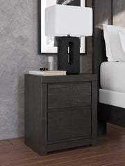 Diamond Furniture - Ashley Furniture - Fraluna Nightstand - Two Drawer Night Stand - PCB3370-92