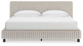 Diamond Furniture - Ashley Furniture - Zuraleus California King Upholstered Bed - California King Upholstered Bed - PCB3381B14