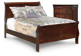 Diamond Furniture - Ashley Furniture - Alisdair Full Sleigh Bed and Chest - Full Sleigh Bed and Chest - B376B34
