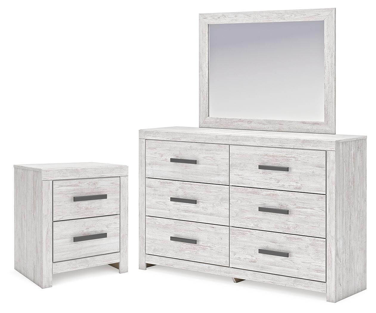 Diamond Furniture - Ashley Furniture - Cayboni Dresser, Mirror and Nightstand - Dresser, Mirror and Nightstand - B3788B19