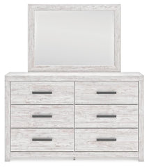 Cayboni King Panel Bed, Dresser, Mirror and Chest