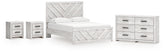 Diamond Furniture - Ashley Furniture - Cayboni Queen Panel Bed, Dresser and 2 Nightstands - Queen Panel Bed, Dresser and 2 Nightstands - B3788B13