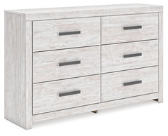 Diamond Furniture - Ashley Furniture - Cayboni Dresser - Six Drawer Dresser / Whitewash - B3788-31