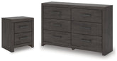 Diamond Furniture - Ashley Furniture - Prendonea Dresser and Nightstand - Dresser and Nightstand - B3789B15