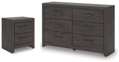 Diamond Furniture - Ashley Furniture - Prendonea Dresser and Nightstand - Dresser and Nightstand - B3789B15