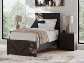 Diamond Furniture - Ashley Furniture - Prendonea Twin Panel Bed - Twin Panel Bed - B3789B2