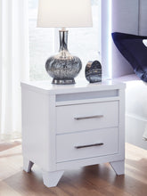 Diamond Furniture - Ashley Furniture - Jarlee Nightstand - Two Drawer Night Stand - PCB392-92