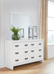 Diamond Furniture - Ashley Furniture - Binterglen Dresser and Mirror - Dresser and Mirror - B427B1