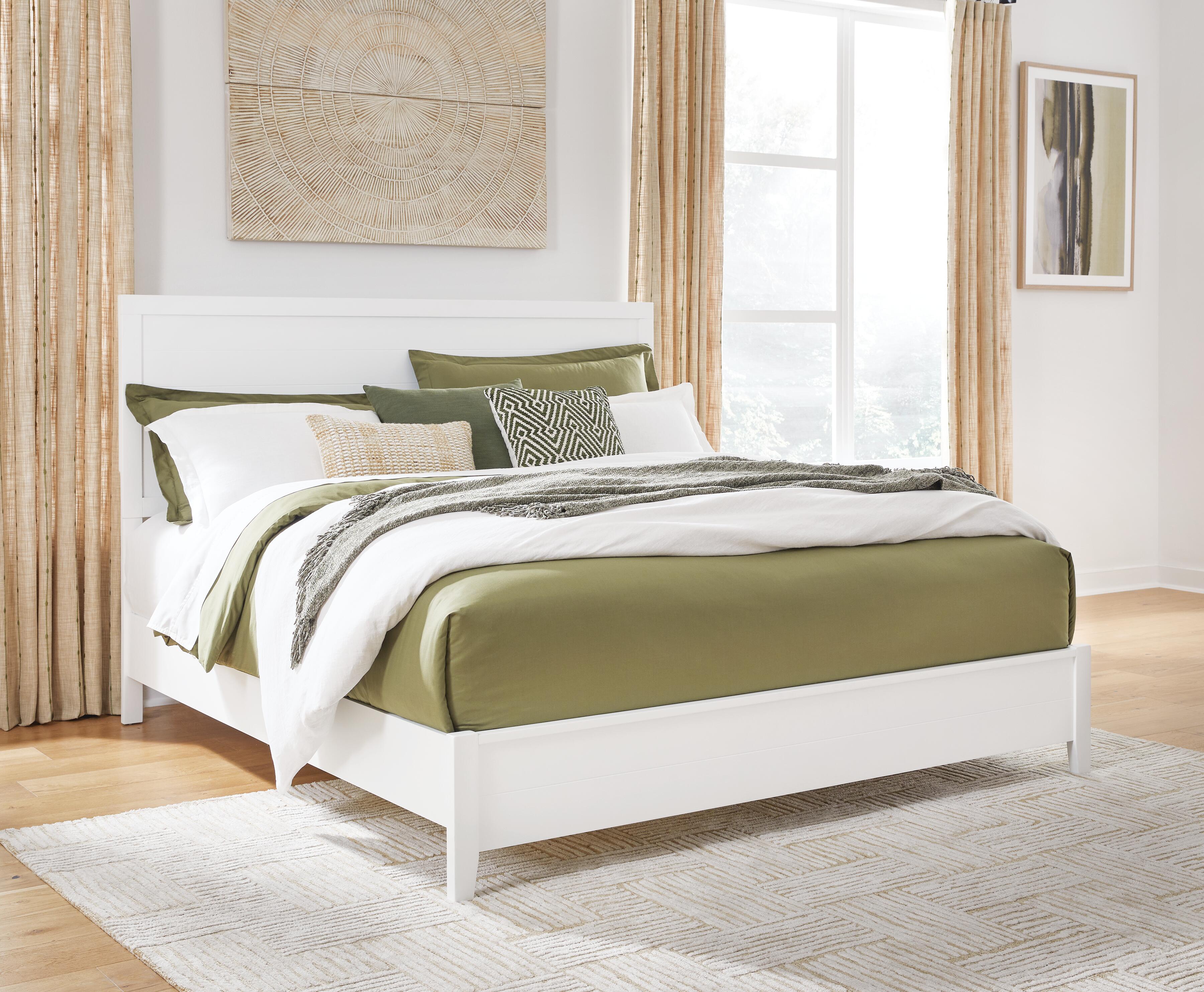 Diamond Furniture - Ashley Furniture - Binterglen Queen Panel Bed - Queen Panel Bed - B427B6