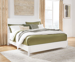 Diamond Furniture - Ashley Furniture - Binterglen California King Panel Bed - California King Panel Bed - B427B9