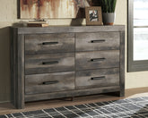 Diamond Furniture - Ashley Furniture - Wynnlow Dresser - Six Drawer Dresser - B440-31