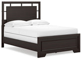 Diamond Furniture - Ashley Furniture - Covetown Full Panel Bed - Full Panel Bed / Dark Brown - B441B4