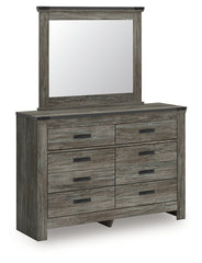 Frandern Queen Panel Bed, Dresser and Mirror