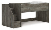 Diamond Furniture - Ashley Furniture - Frandern Twin Loft Bed - Twin Loft Bed - B4480B12