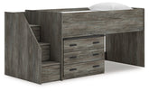Diamond Furniture - Ashley Furniture - Frandern Twin Loft Bed with Drawer Storage - Twin Loft Bed with Drawer Storage - B4480B15