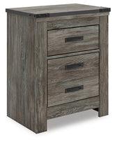 Diamond Furniture - Ashley Furniture - Frandern Nightstand - Two Drawer Night Stand - B4480-92