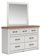 Savonport Queen Panel Bed, Dresser and Mirror
