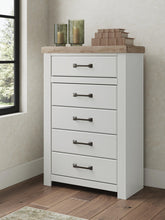 Diamond Furniture - Ashley Furniture - Savonport Chest of Drawers - Five Drawer Chest - B4615-46