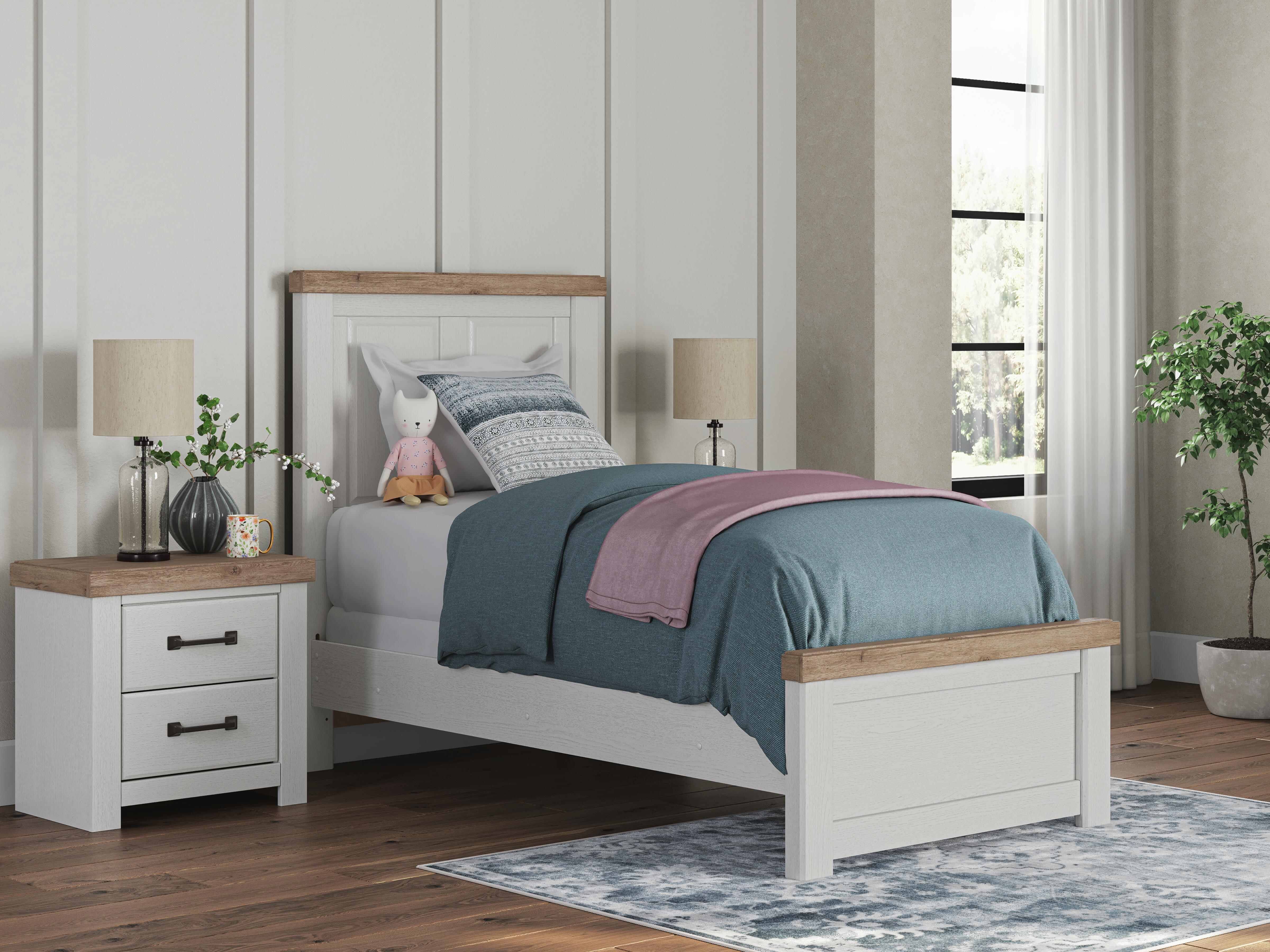 Diamond Furniture - Ashley Furniture - Savonport Twin Panel Bed - Twin Panel Bed - B4615B2