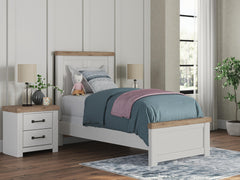 Diamond Furniture - Ashley Furniture - Savonport Twin Panel Bed - Twin Panel Bed - B4615B2