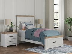 Diamond Furniture - Ashley Furniture - Savonport Twin Panel Storage Bed - Twin Panel Storage Bed - B4615B5