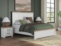 Diamond Furniture - Ashley Furniture - Savonport King Panel Bed - King Panel Bed - B4615B10