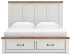 Savonport King Panel Storage Bed