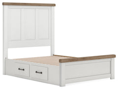Savonport Full Panel Bed with Storage