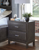 Diamond Furniture - Ashley Furniture - Caitbrook Nightstand - Two Drawer Night Stand - B476-92