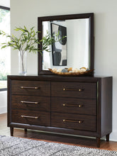 Diamond Furniture - Ashley Furniture - Dantenton Dresser and Mirror - Dresser and Mirror - B611B1