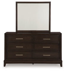 Neymorton King Panel Bed, Dresser, Mirror, Chest and 2 Nightstands