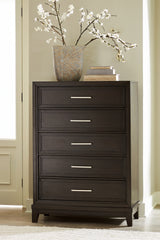 Diamond Furniture - Ashley Furniture - Neymorton Chest of Drawers - Five Drawer Chest - B618-46
