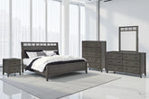 Diamond Furniture - Ashley Furniture - Montillan Queen Panel Bed - Queen Panel Bed - B651B2