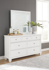 Diamond Furniture - Ashley Furniture - Fortman Dresser and Mirror - Dresser and Mirror - B680B1