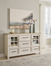 Diamond Furniture - Ashley Furniture - Shaybrock Dresser - Dresser - B683-31