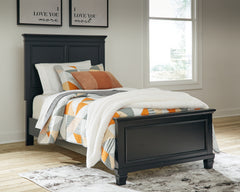 Diamond Furniture - Ashley Furniture - Lanolee Twin Panel Bed - Twin Panel Bed - B687B2