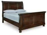 Diamond Furniture - Ashley Furniture - Porter Queen Sleigh Bed - Queen Sleigh Bed - B697B48