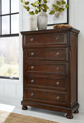 Diamond Furniture - Ashley Furniture - Porter Chest of Drawers - Chest - B697-46