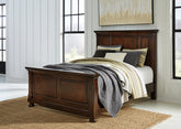 Diamond Furniture - Ashley Furniture - Porter Queen Panel Bed - Queen Panel Bed - B697B2