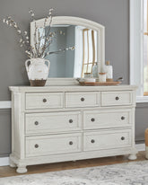 Diamond Furniture - Ashley Furniture - Robbinsdale Dresser and Mirror - Dresser and Mirror - B742B1