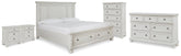 Diamond Furniture - Ashley Furniture - Robbinsdale King Panel Storage Bed, Dresser, Chest and 2 Nightstands - King Panel Storage Bed, Dresser, Chest and 2 Nightstands - B742B49