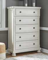 Diamond Furniture - Ashley Furniture - Robbinsdale Chest of Drawers - Five Drawer Chest - B742-46