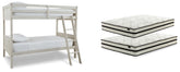 Diamond Furniture - Ashley Furniture - Robbinsdale Bunk Bed and Mattresses - Bunk Bed and Mattresses - B742B45