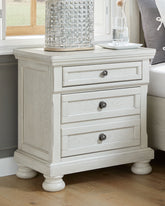Diamond Furniture - Ashley Furniture - Robbinsdale Nightstand - Two Drawer Night Stand - B742-92